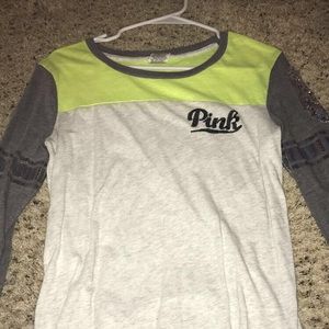 Victoria’s Secret pink shirt